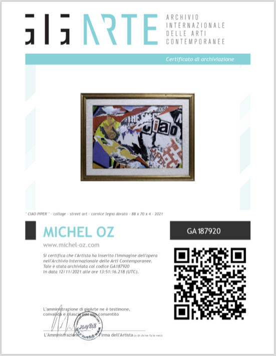 "Ciao Piper" cm 88x68