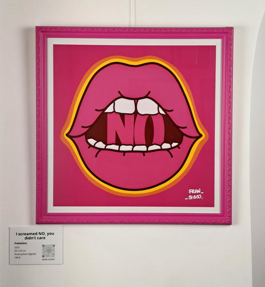 I screamed NO, you didn’t care