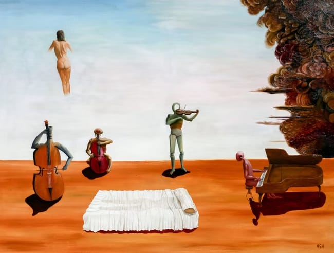 Cuarteto de cuerdas para una mujer ausente