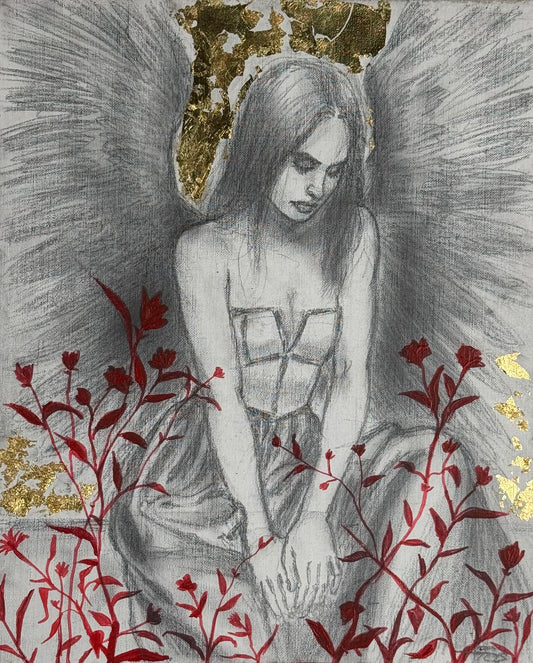 "Un angelo caduto in volo"