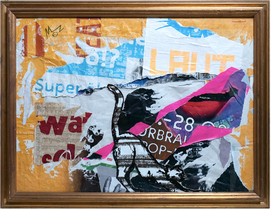 "Burnedcat" cm 80x50