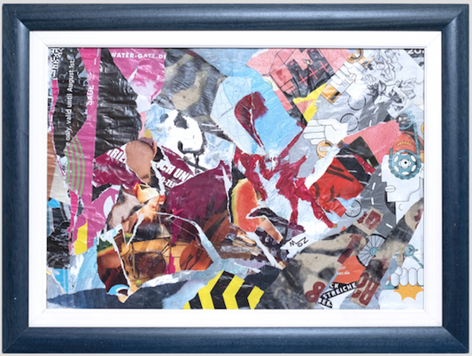 "Uomo, Pipe e Ballerine" cm82x62