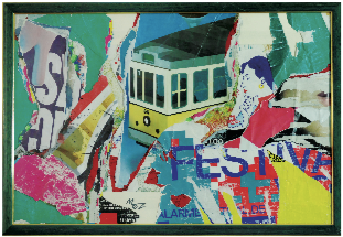 "Pendant con lo zampino #2" 76 x 53 cm