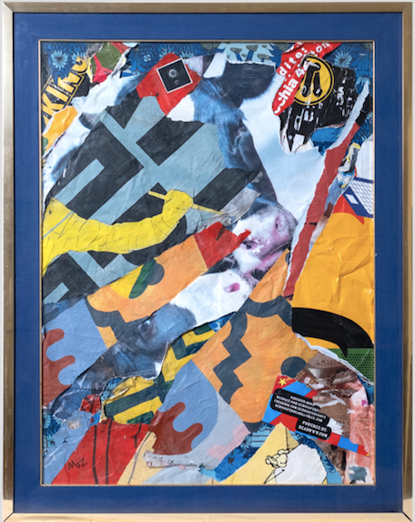 "Arazzo Blu" collezione privata Colosimo (Milano)