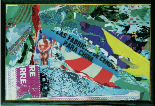 "Pendant con lo zampino #1" 76 x 53 cm